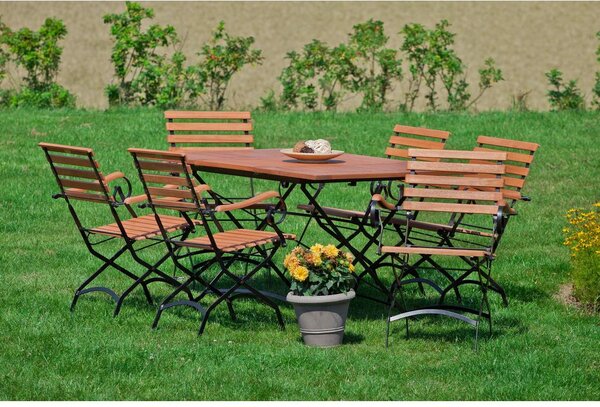 Ambia Garden Vrtna Garnitura Schlossgarten, 7-Delno, Masivno