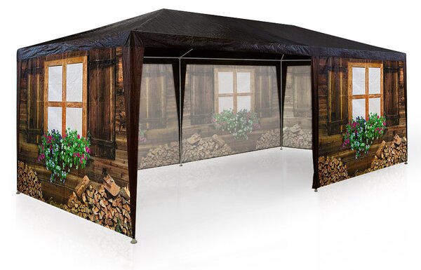 Paviljon za zabave OKTOBERFEST, 6x3m, večbarven Casaria