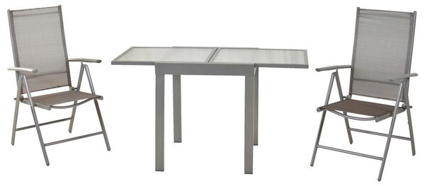 Gardenson Vrtni Set Amalfi, 3-Delno, Rjava
