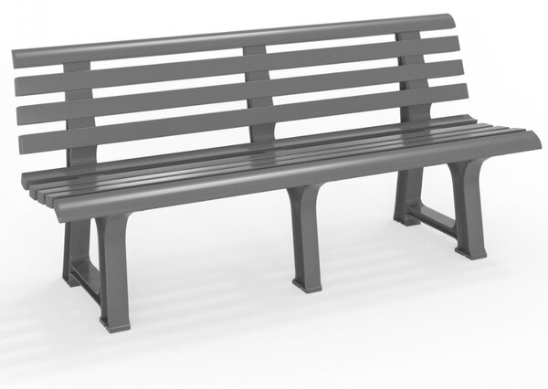 Vrtna klop ORCHIDEA, 145x49x74cm, antracit I.P.A.E-Progarden
