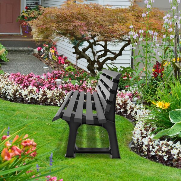 Vrtna klop ORCHIDEA, 145x49x74cm, antracit I.P.A.E-Progarden