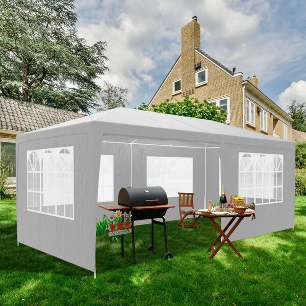 Paviljon za zabave NEAPOL, 3x6m, bel Jurhan