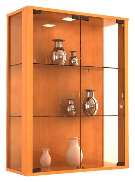 MID.YOU Viseča Vitrina Udina, Barva Bukve, Led