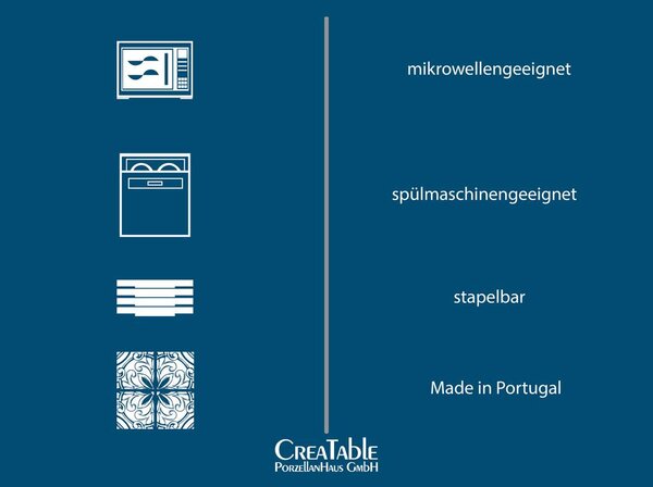 Creatable Kombinirani Servis Futuro White Sand, 16-Delni Set