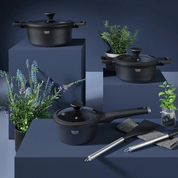 Gourmesto Set Posod Black Line
