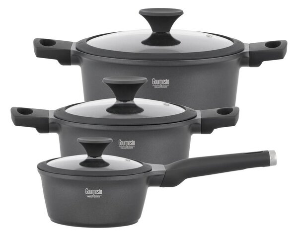 Gourmesto Set Posod Black Line