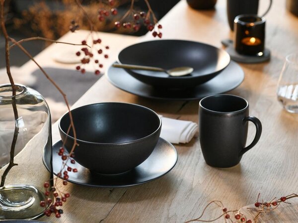 Creatable Kombinirani Servis Soft Touch Black, 20-Delni