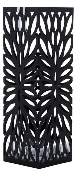 Kovinsko stojalo za dežnike FLORE, 15,5x15,5x49cm, črno SongmicsHome