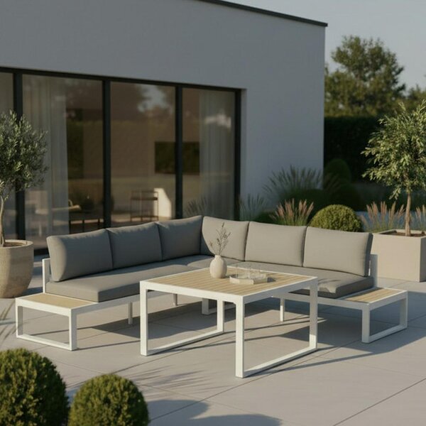 Bessagi Garden Jedilna Lounge Garnitura Veneya, 3-Delno