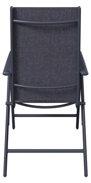 Mömax Vrtni Stol Niki, Antracit, Aluminij