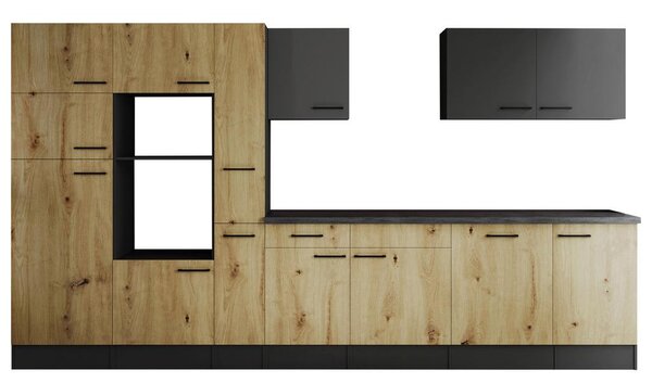 Respekta Kuhinjski Blok Brez Aparatov Oliver, 370cm