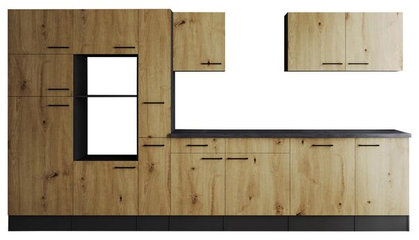 Respekta Kuhinjski Blok Brez Naprav Oliver, 370cm