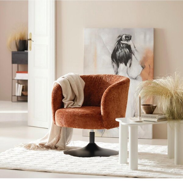 Premium Living Vrtljivi Stol Giro -trend-, Terakota