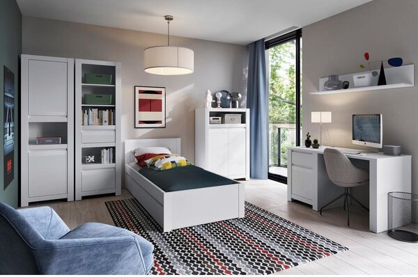 Premium Living Tv-element Novi, Bela Mat
