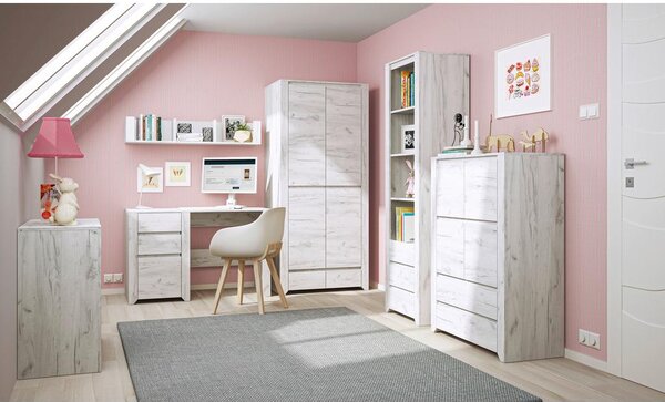 Modern Living Pisalna Miza Angel, Barva Hrasta