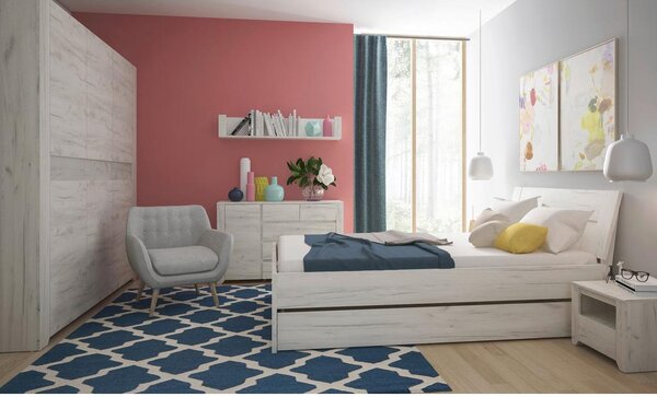 Modern Living Omara S Klasičnimi Vrati Angel, Barva Hrasta