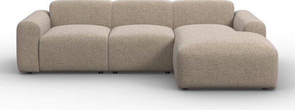 Bessagi Home Kotna Sedežna Garnitura Marlo, Rjava