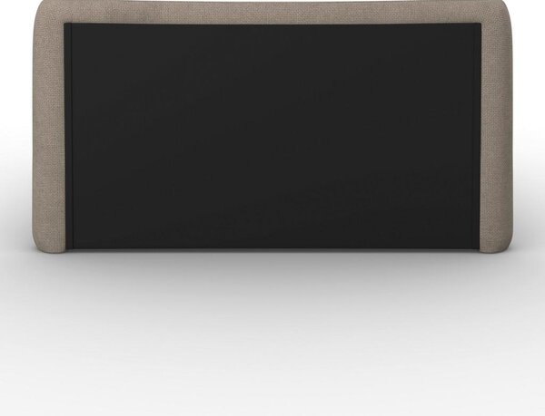 Bessagi Home Oblazinjena Postelja Valion, Rjavosiva, 160x200