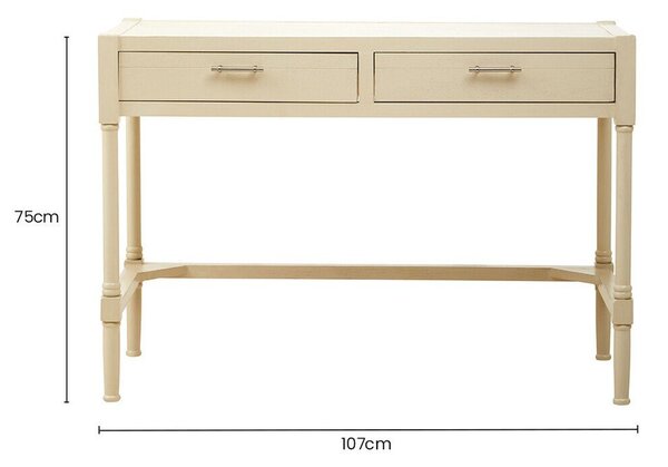 Pisalna miza iz masivnega bora 48x107 cm Heritage – Premier Housewares