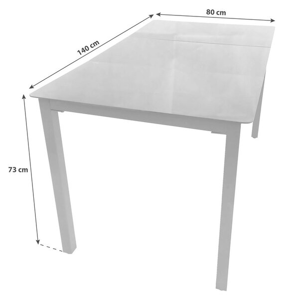 Gardenson Vrtna Miza Rina, 140x80cm