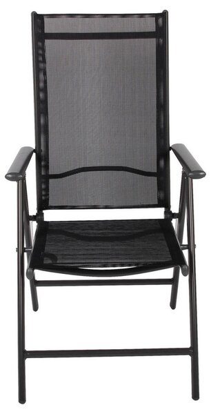 Gardenson Set Zložljivih Vrtnih Stolov Rona, Antracit, 4 Kos