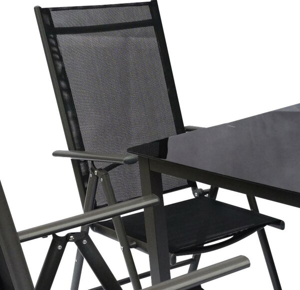 Gardenson Vrtni Set Kalia, Črna, 5-Delno