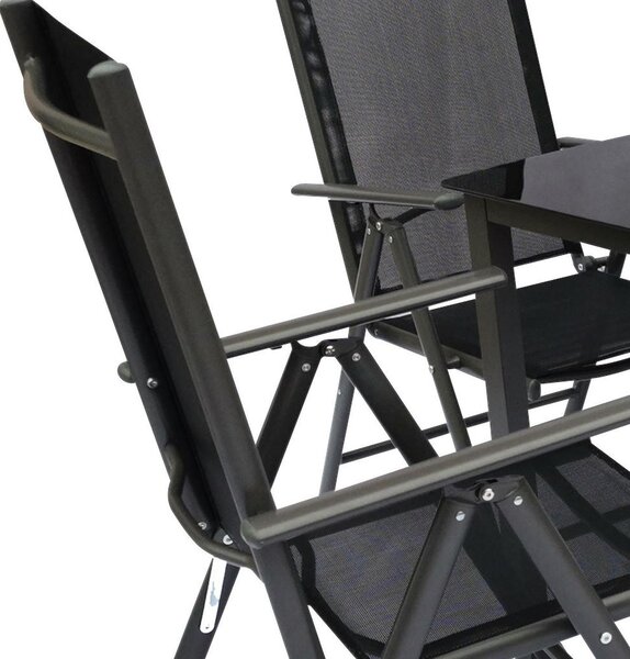 Gardenson Vrtni Set Kalia, Črna, 5-Delno