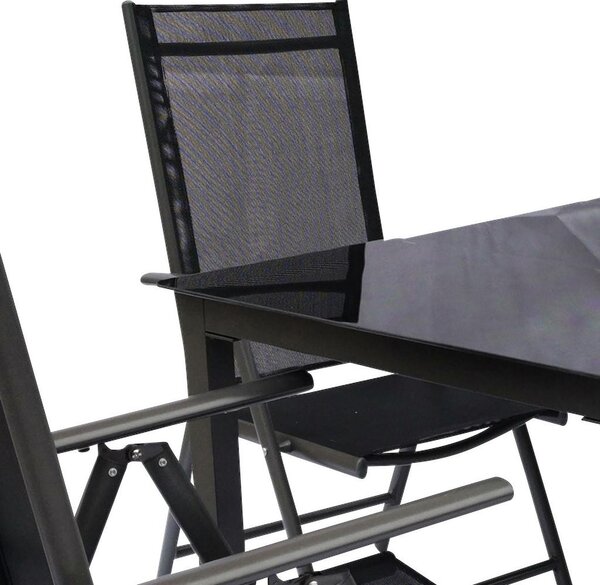 Gardenson Vrtni Set Kalia, Črna, 5-Delno