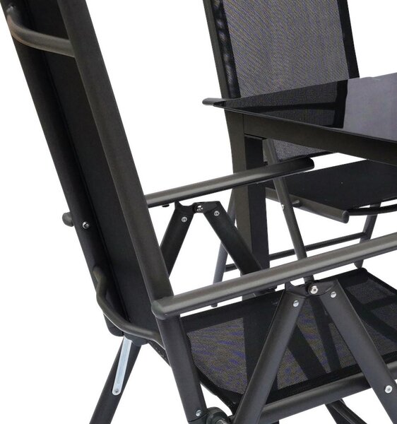 Gardenson Vrtni Set Kalia, Črna, 5-Delno