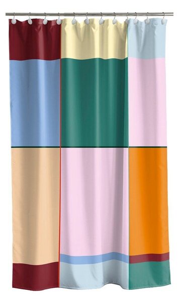 Zavesa za tuš 180x200 cm Colour Block – Södahl
