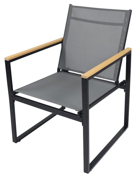 Gardenson Set Vrtnih Stolov Volasi, Antracit, 2 Kos