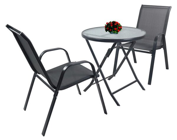 Gardenson Balkonska Garnitura Sonlas Xl, 3-Delno
