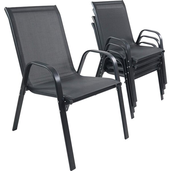 Gardenson Set Vrtnih Stolov Sonlas, Antracit, 4 Kos