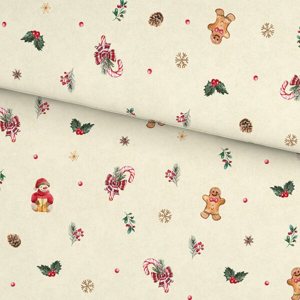 POSTELJNINA GINGERMAN 140/200 cm flanela večbarvno