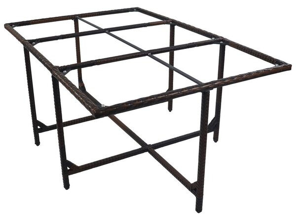 Ambia Garden Vrtna Miza Raloso, Rjava, 170x110cm