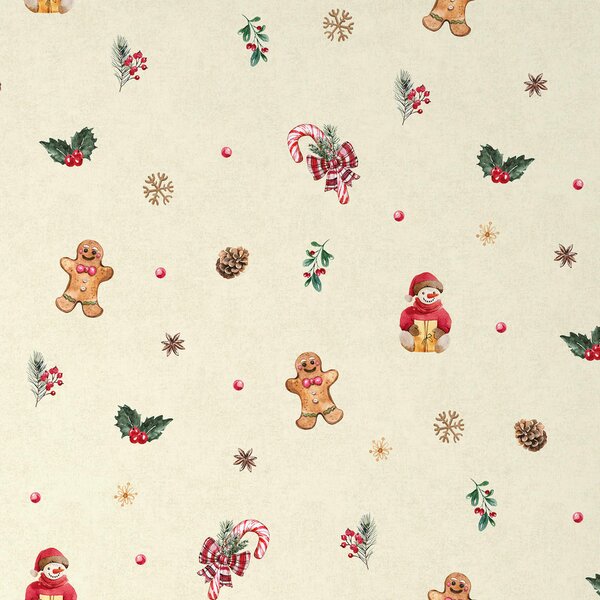 POSTELJNINA GINGERMAN 140/200 cm flanela večbarvno