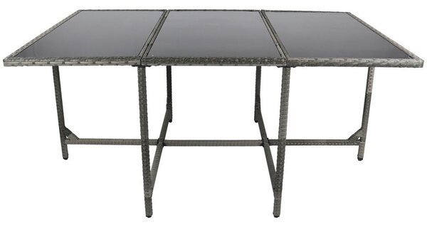 Ambia Garden Vrtna Miza Raloso, Siva, 170x110cm