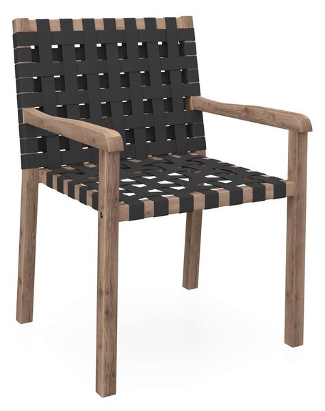 Bessagi Garden Set Vrtnih Stolov Lauria, 2 Kos, Črna