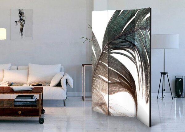 Artgeist Paravan Beautiful Feather, Enostranski, 3-Delni