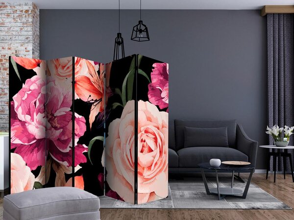 Artgeist Paravan Roses Of Love Ii, Dvostranski, 5-Delni