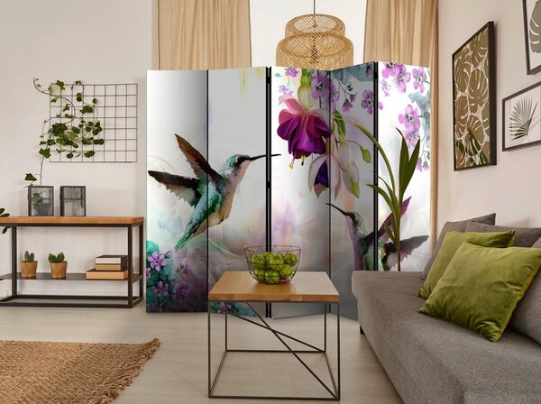 Artgeist Paravan Hummingbird I, Enostranski, 5-Delni