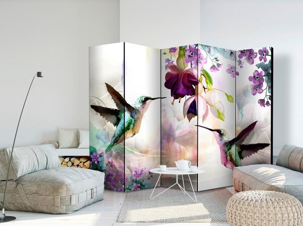 Artgeist Paravan Hummingbird I, Enostranski, 5-Delni