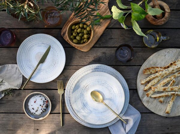 Creatable Jedilni Servis Neapel Offwhite, 12-Delni
