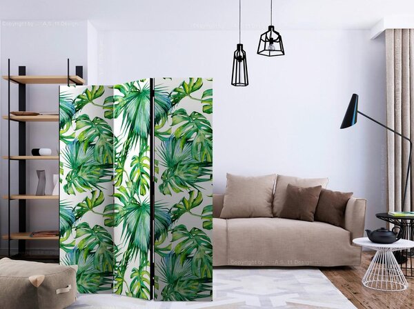 Artgeist Paravan Jungle Leaves, Dvostranski, 3-Delni