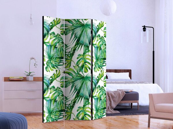 Artgeist Paravan Jungle Leaves, Dvostranski, 3-Delni