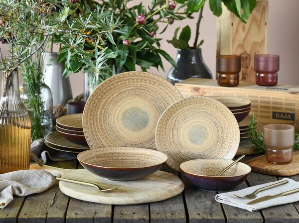 Creatable Jedilni Servis Neapel Sand, 16-Delni