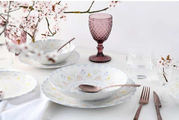 Creatable Jedilni Servis Primavera Pastell, 16-Delni