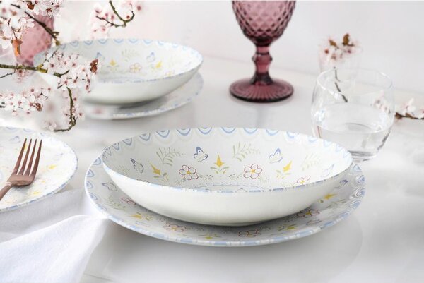 Creatable Jedilni Servis Primavera Pastell, 12-Delni