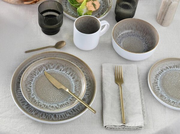 Creatable Kombinirani Servis Nordic Fjord Sand, 16-Delni