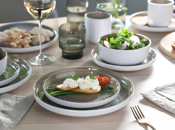 Creatable Kombinirani Servis Nordic Fjord Sand, 16-Delni